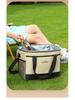 Oxford Cloth Insulated Picnic Bag - Large Capacity, Waterproof, Cold Preservation for Outdoor Camping