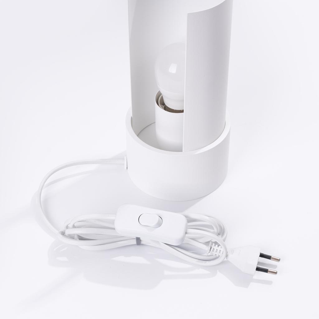 Flash desk lamp white