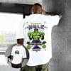 Oversized Marvel Hulk Graphic T Shirt Men Women Short Sleeve Tees Superhero Print Streetwear Top Summer Trend Casual Y2k Clothes