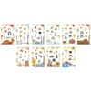 10Pcs/Set City Landmark Photo Paper Decoration for Polaroid/Fujifilm Instant Camera