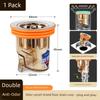 Floor Drain Deodorizer Bathroom Sewer Pipe Filter Net Universal Anti-Odor Cover Sealing Core Gadget