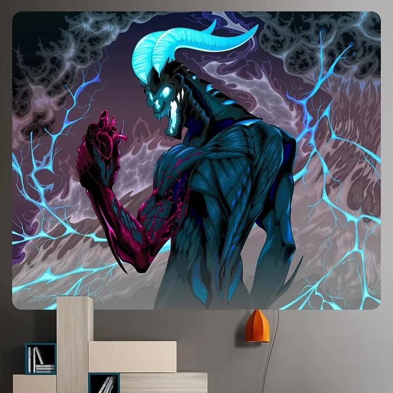 Древний гобелен с изображением дракона на поле битвы — фото 9