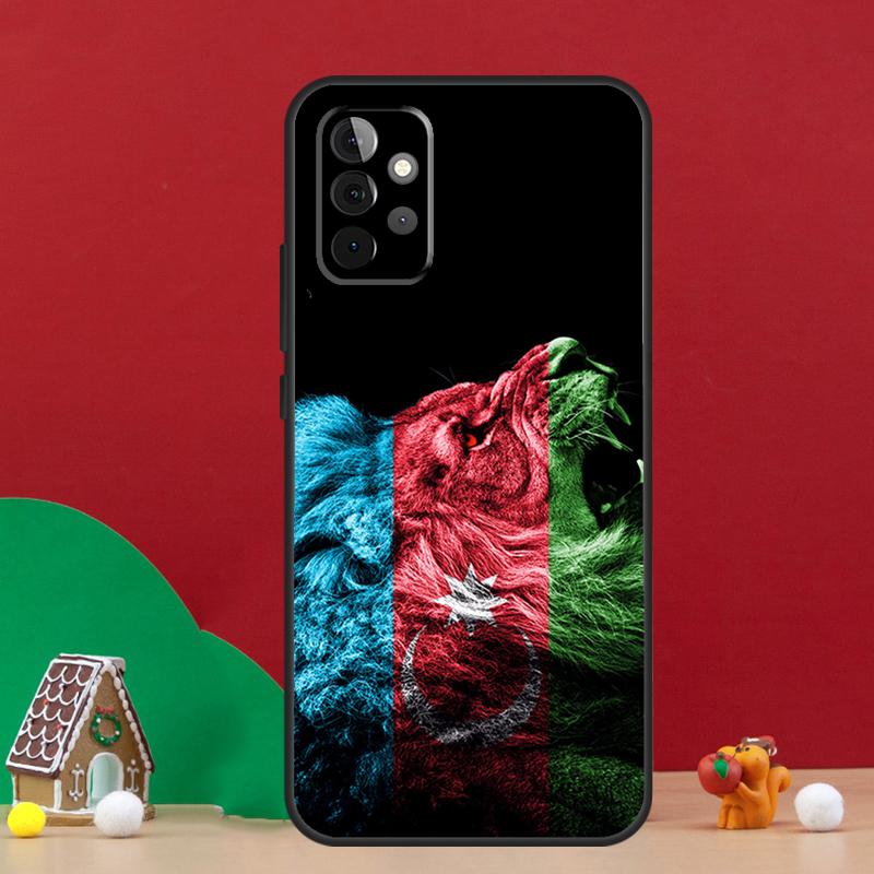 Azerbaijan Buta Flag Case For Samsung Galaxy A36 A56 A06 A13 A53 A32 A12 A22 A52 A35 A17 A16 A55 A15 A54 A34 A14