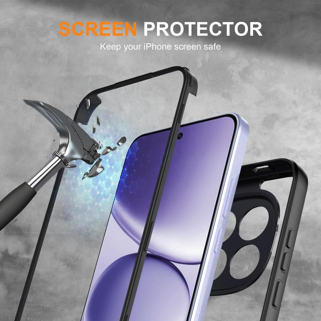 Full Body Protection Shockproof Case for Xiaomi Redmi Note 15 Pro 5G Pro+ Plus Protective Cover Screen Protector Fundas Coque