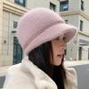 Autumn and Winter Mother Hat Women's Warm Duck Tongue Wool Hat Fashion Casual Cold Ear Hat