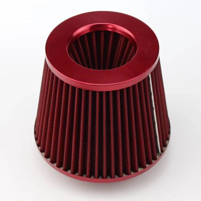 76MM 3 Inch Car Air Filters Vent Filter High Flow Intake Kit Mesh Cone Engine Protector Replacement Auto Accessories Universal