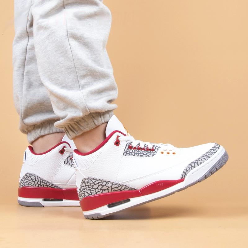Jordan 3 Retro Cardinal GS 398614-126