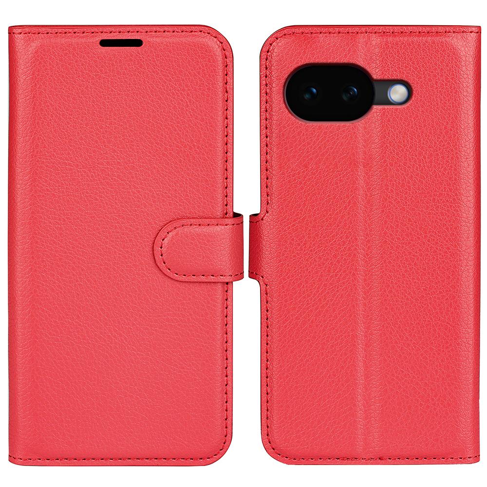 For Google Pixel 10a Case Wallet Stand Litchi Texture Shockproof Leather Phone Cover