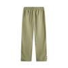 Li Ning Badfive Comfortable Casual Simple Lace-Up Straight-Leg Sports Pants Men Pants Sandalwood-Green AYKV099-4