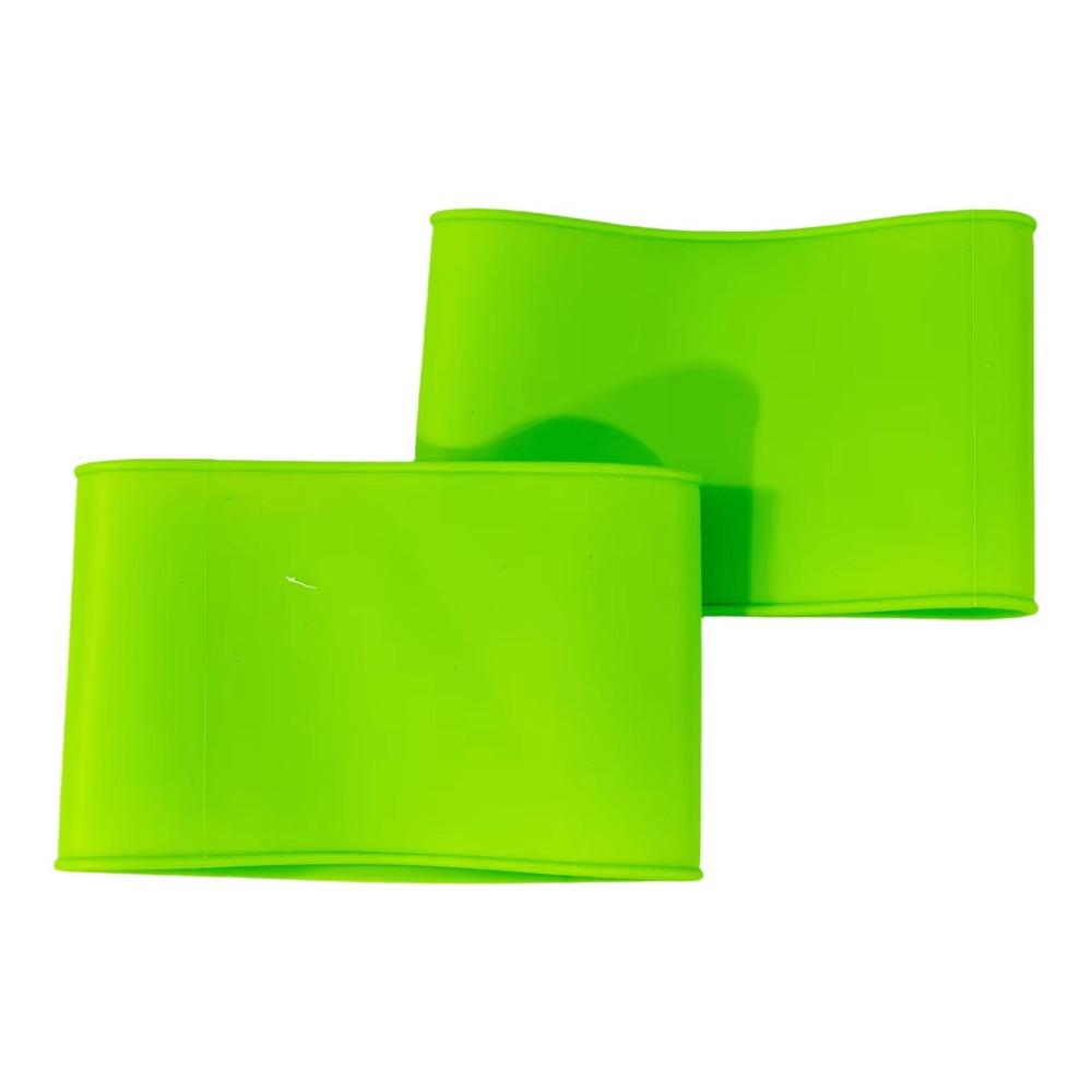 1 Pair Elastic Soccer Shin Guard Soft Silicone Shin Guard Strap Silicone Shin Band Football Game