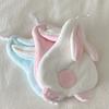 1Pc Rabbit Shape Children'S Hand Towel With Hanging Loop Coral Fleece Absorbent Towel Soft Quick-Drying Bathroom Towel For Home