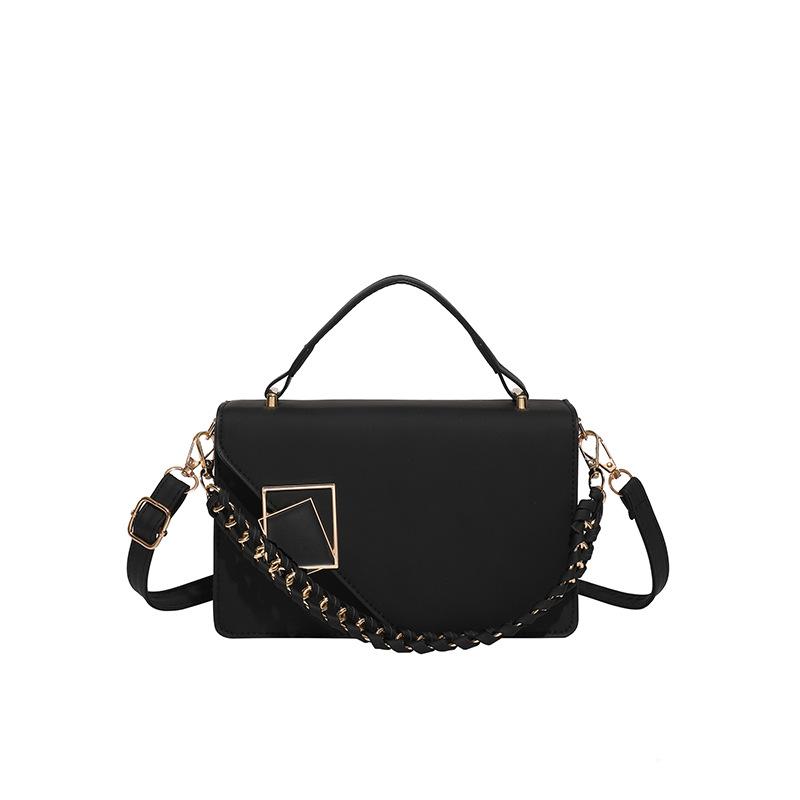 Bags women s bags new trendy fashion versatile shoulder bags, portable messenger women s bags чёрный