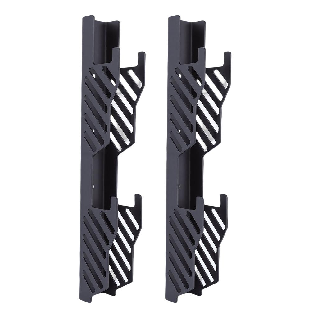 2PCS Jack Stand Wall Mount Organizer Bracket Heavy Duty Metal Jack Storage Rack For 2 and 3 Ton Jack
