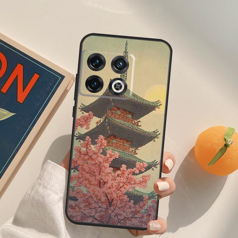 Japanese Style Art Japan Case For OnePlus Nord N10 N20 N100 N200 CE 2 2T OnePlus Ace 9 11 10 Pro 8T 9R 10T 9RT Cover
