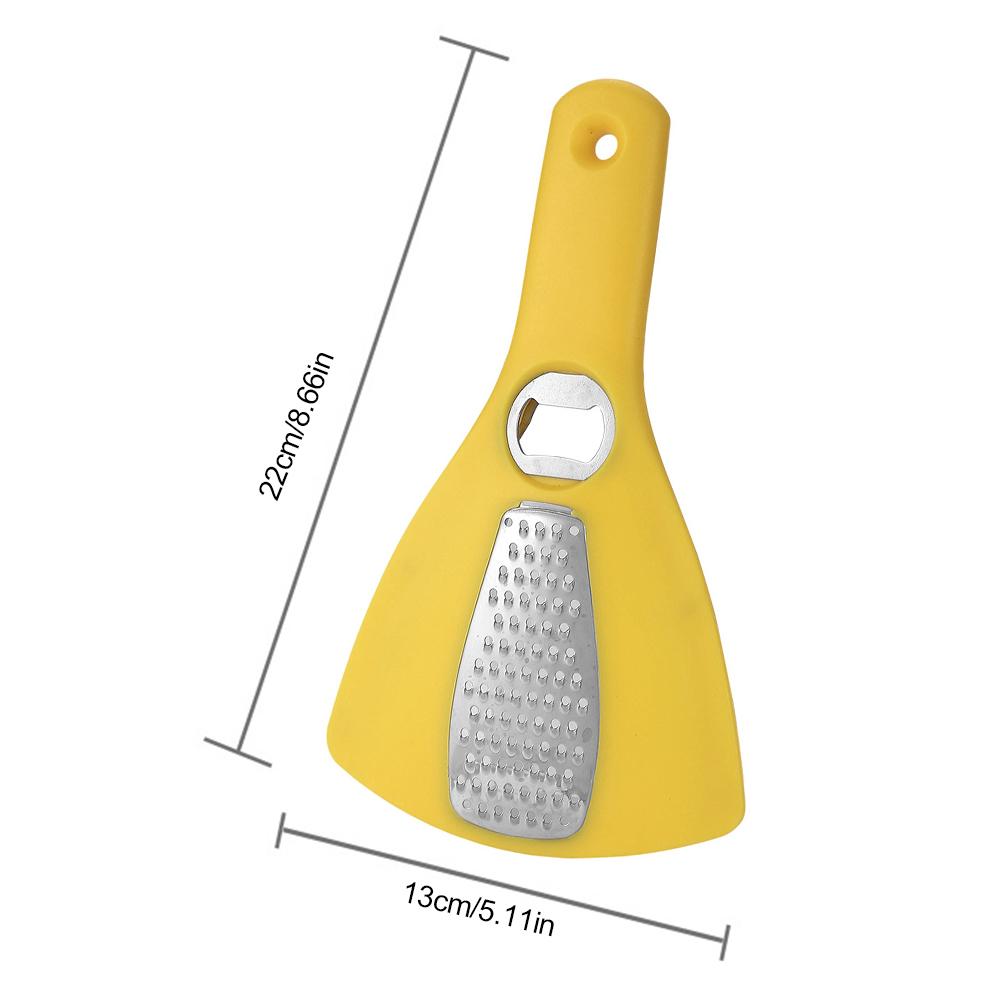Universal Bottle Opener Non-Slip Vegetable Grater Beer Bottle Opener Portable Lid Opener Multi-Functional Kitchen Tool
