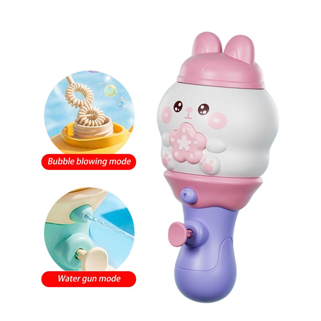 Kids' Handheld Bubble Wand Water Spraying Toy, Perfect For Summer Bubble Blowing (sprays Water And Blows ).