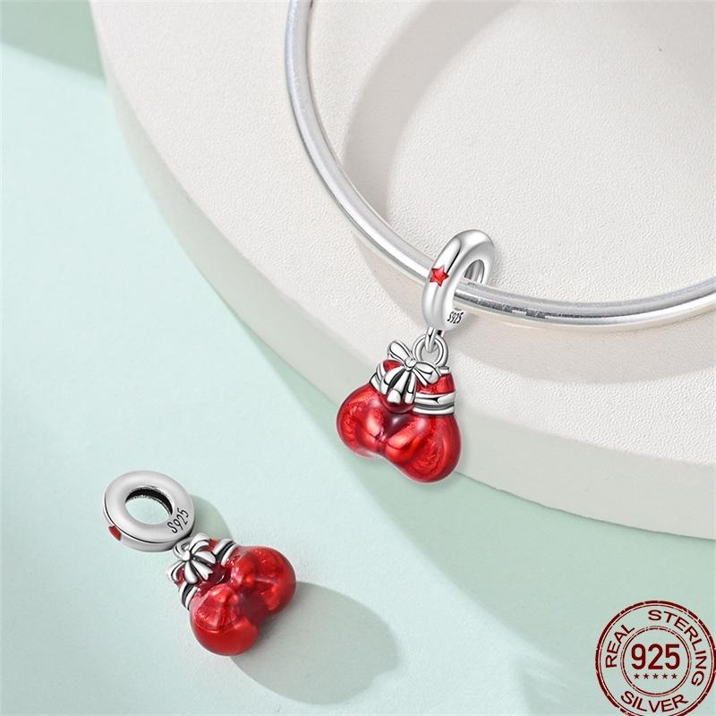 925 Silver Sports Charm Bracelet DIY For Women Ice Skates Basketball Tennis Badminton Volleyball Beads Fine Jewelry