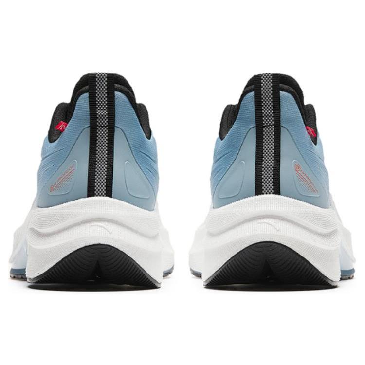 New Anta Rocket 5.0 Cushioned Slip Resistant Abrasion Resistant Low Top Casual Running Shoes Men's White Black Blue 112345523-9