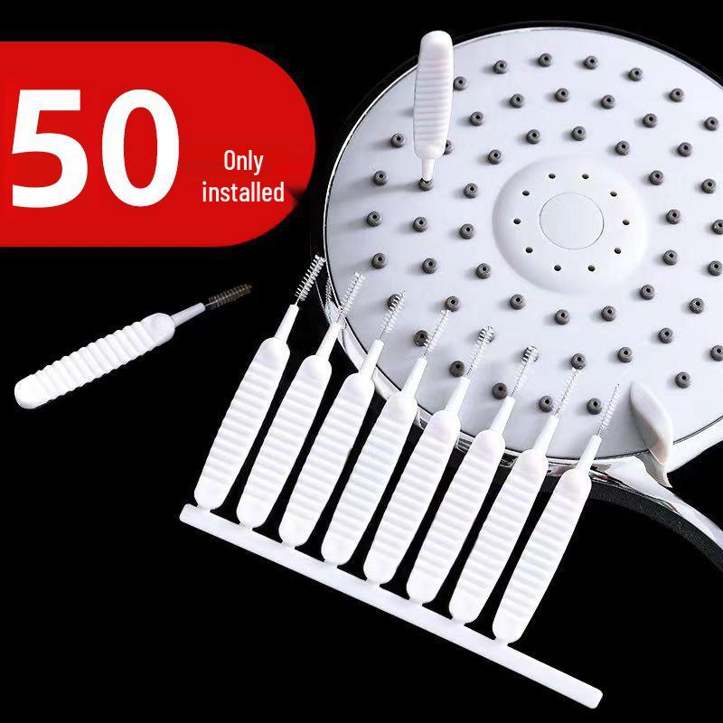 

50 pcs Shower Head Cleaning Tool: Unclogging Needle & Multifunctional Brush for Newcomers with Free Shipping