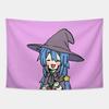 Tsukasa Hiiragi And Her Pink Flip Phone / Lucky Star Tapestry Dormitory Bedhead Sofa Living Room Background Decoration Tapestry