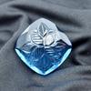 Natural Blue Topaz Loose Gemstone 69 ct Square Cushion Cut for Jewelry Making and Gem Collections
