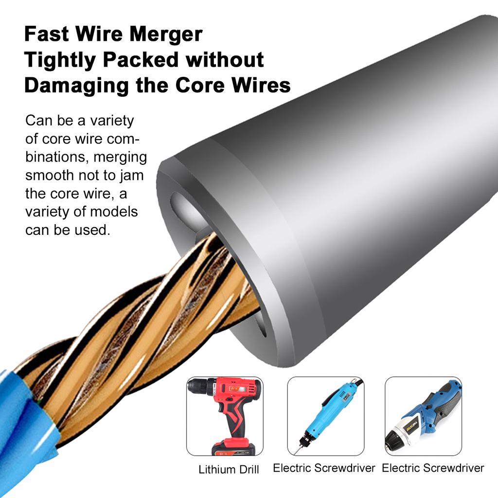 Electric Wire Stripper Fast Stripping Wire Tool Electric Wire Peeling Machine for Power Drill