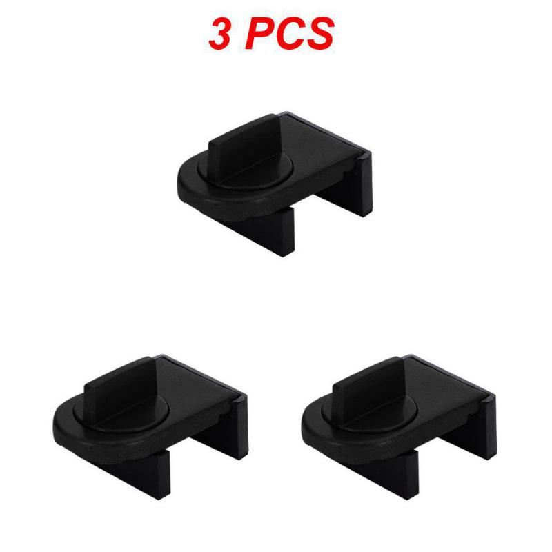 1/2/3pcs Sliding Door Locks Adjustable Security Door Lock Aluminum Alloy Sliding Window Frame Stopper Door Hardware Accessories
