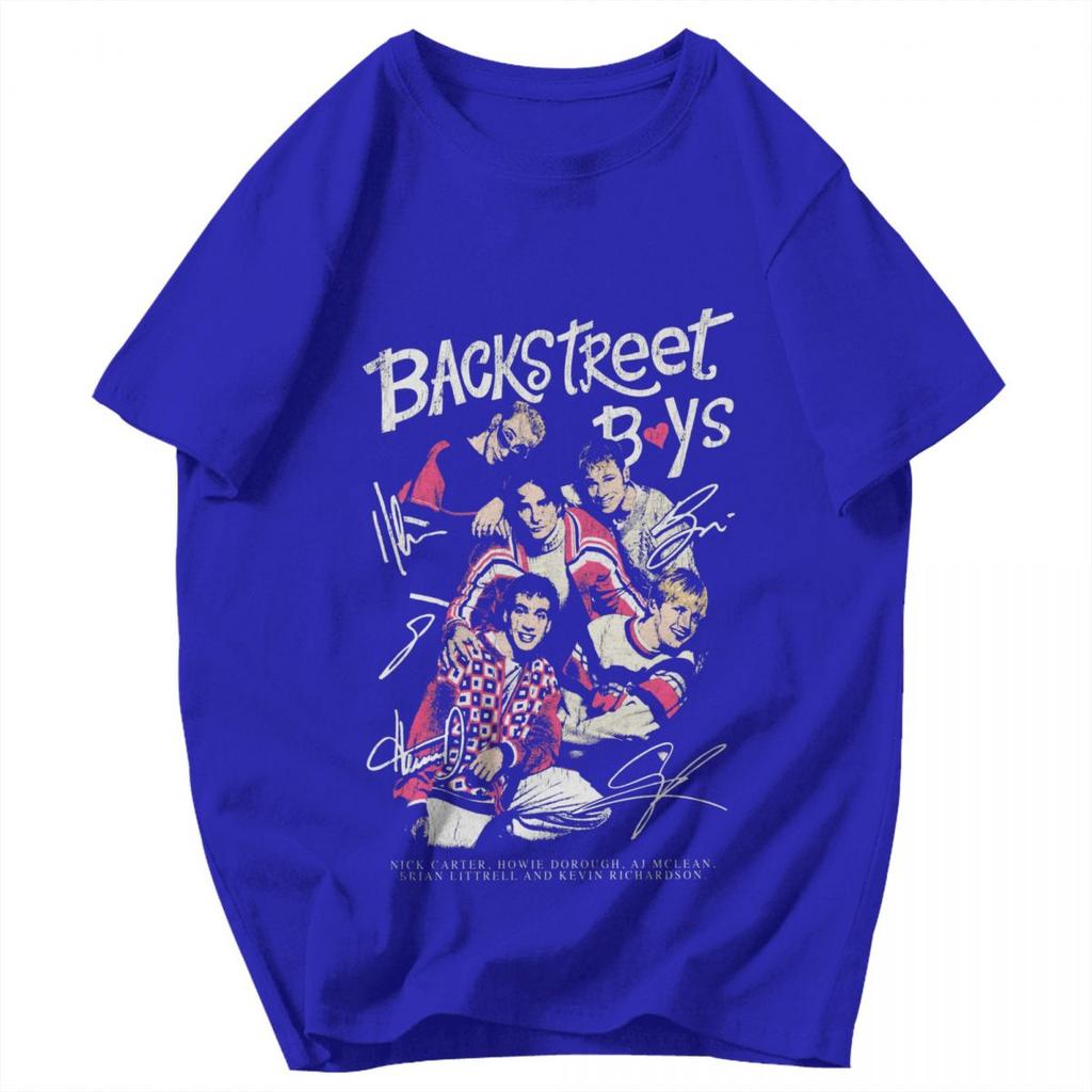 Men T Shirt Backstreet Boys Millennium Tour Retro Pops Y2K Graphic Short Sleeve Unisex Tops T Shirts