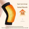 Unisex Winter Rabbit Fur Knee Pads for Warmth & Joint Support In Cycling