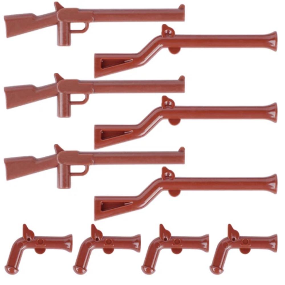 

MOC WW2 Військова Зброя Будівельні Блоки 98K Каски Аксесуари Цеглини Іграшки Подарунок для Хлопчиків