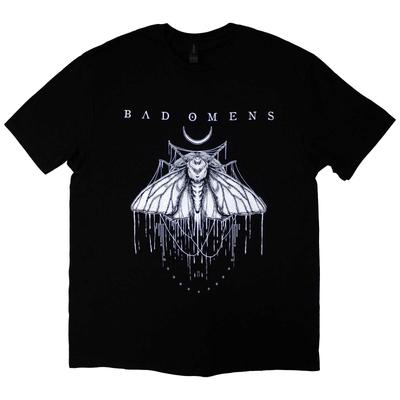 Bad Omens Unisex T-Shirt: Moth (Large)