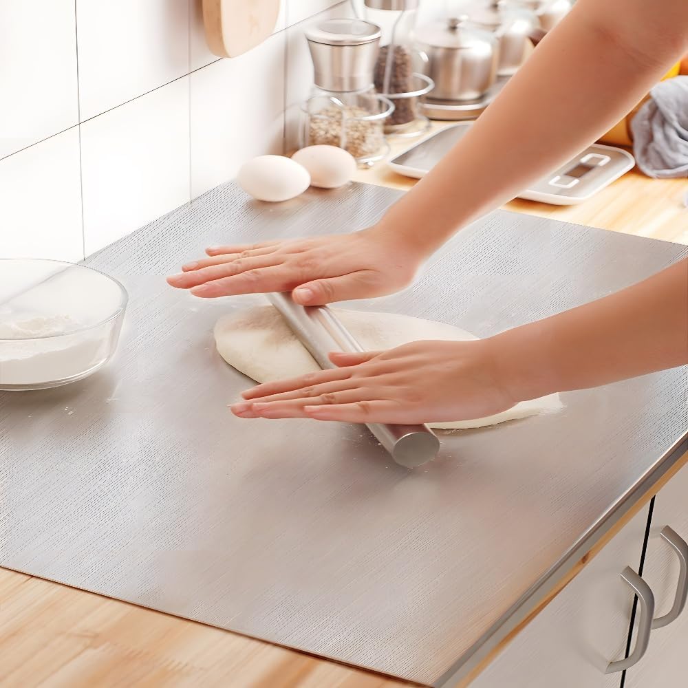 Stainless Steel Cutting Board Cutting Boards for Kitchen Large Cutting Board Steel Cutting Board Bread Boards Chopping Board for Restaurant Kitchen