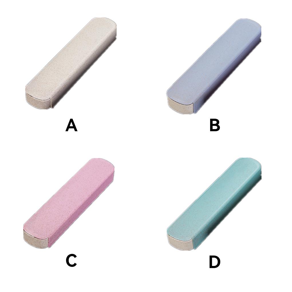 Box Cutlery Tableware Travel Case Food Fork Chopstick Bag Cover Spoon Storage Outdoor Practical Container Children