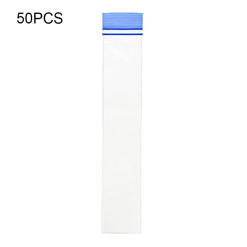50 Stück Einweg Eis am Stiel Formbeutel Gefrierschläuche mit Zip-Verschluss Joghurtstiele Saft Frucht Smoothies Pops Eiswerkzeuge
