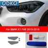 Für BMW X1 F48 X2 F39 X3 F25 G01 X4 F26 G02 X5 F15 G05 X6 F16 G06 X7 Auto Scheinwerfer Tönung Rauchschwarz Schutzfolie TPU Aufkleber