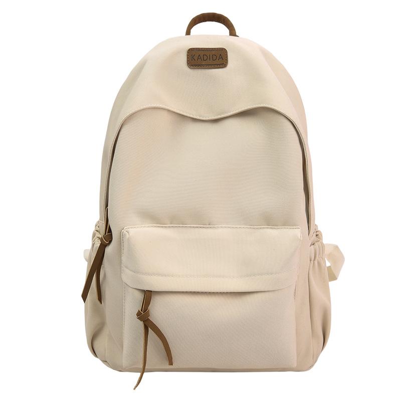 Schoolbag School Bag Male Simple Female College Student High School Student Junior High School Student Backpack Japanese ins Casual Backpack
