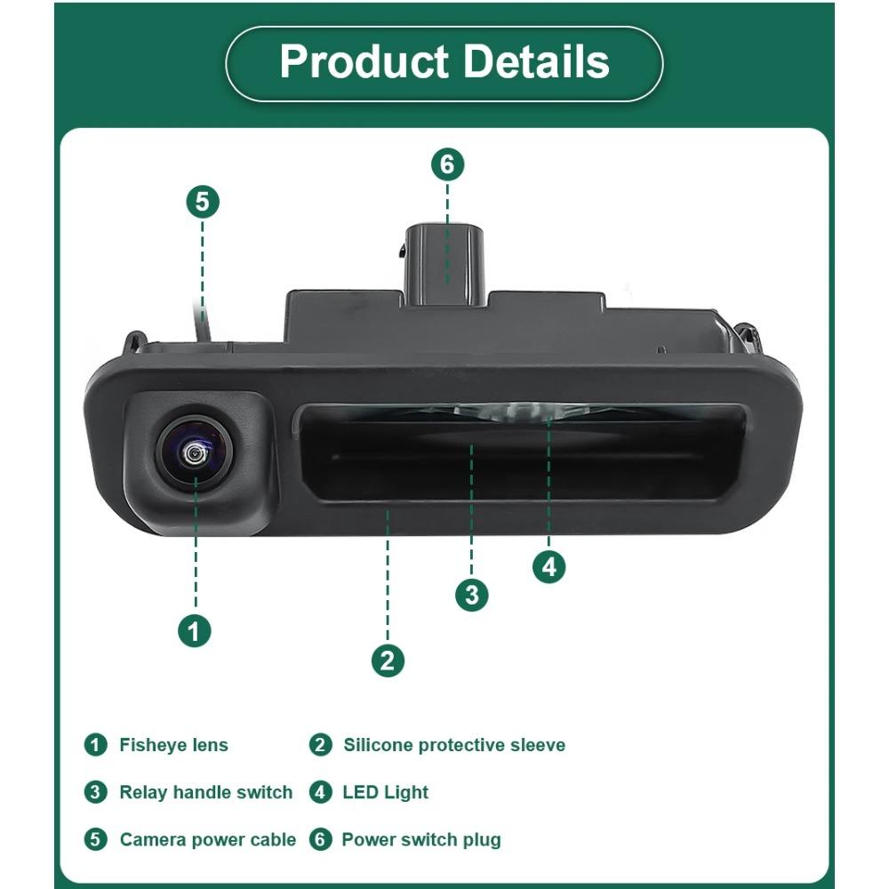 

170 градусов 1920x1080P HD AHD камера заднего вида ночного видения для автомобиля Ford Focus 2012 2013 Focus Mondeo 3 444 T-LS8011