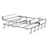 Poprzeczny wiszący regał do przechowywania - Deska do krojenia i organizer kuchenny