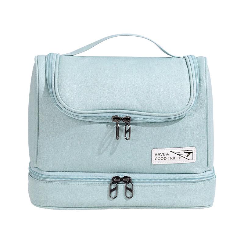 Wabi-Sabi Style Wet/Dry Separation Travel Wash Bag One Size