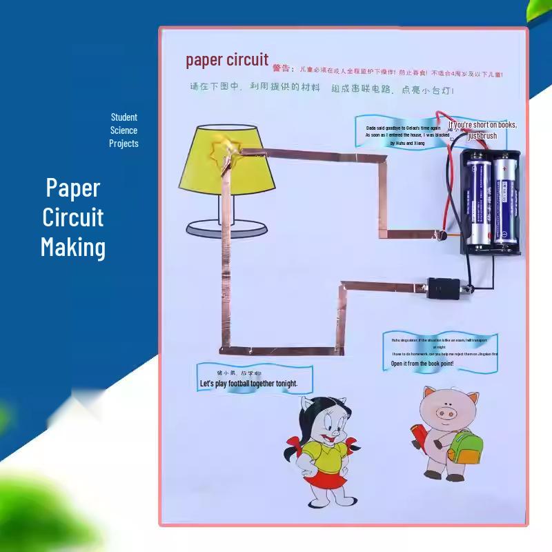 STEM Science Experiment Kit: Paper Circuit Projects for Primary Students Other