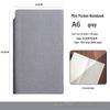 Mini A6 Notebook Planner: Portable Pen Holder & Business Meeting Journal