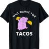 Nappes Amusantes Et Colorées T-shirt Design Chefs Et Pizza