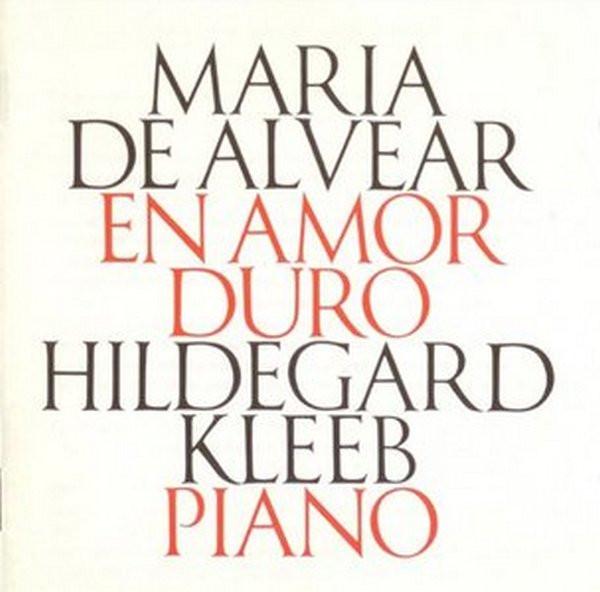 

CD DE ALVEAR - En Amor Duro HATARTCD6112 hat ART 1993 Switzerlan Classical Used