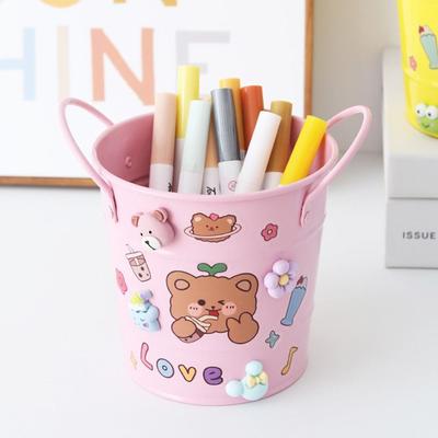 Pencil Holder Home Decoration Sundries Storage Basket Tableware Storage Household Pen Container Student Gifts Desktop Organizer