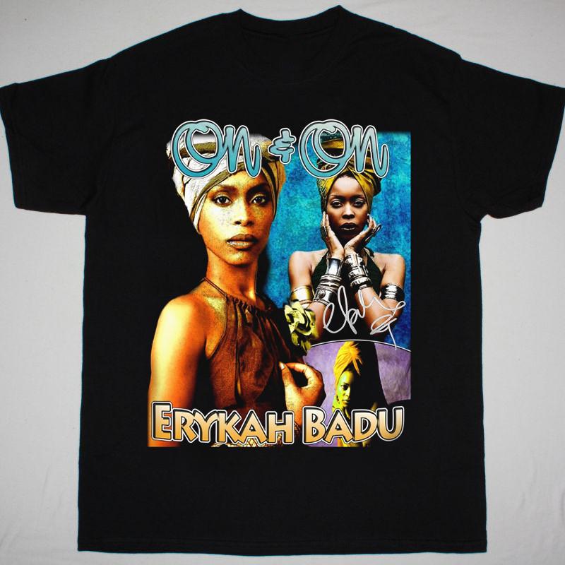 

Erykah Badu On and On Shirt Fullsize Short Sleeve s-5xl for men and women Unisex T-Shirt XL