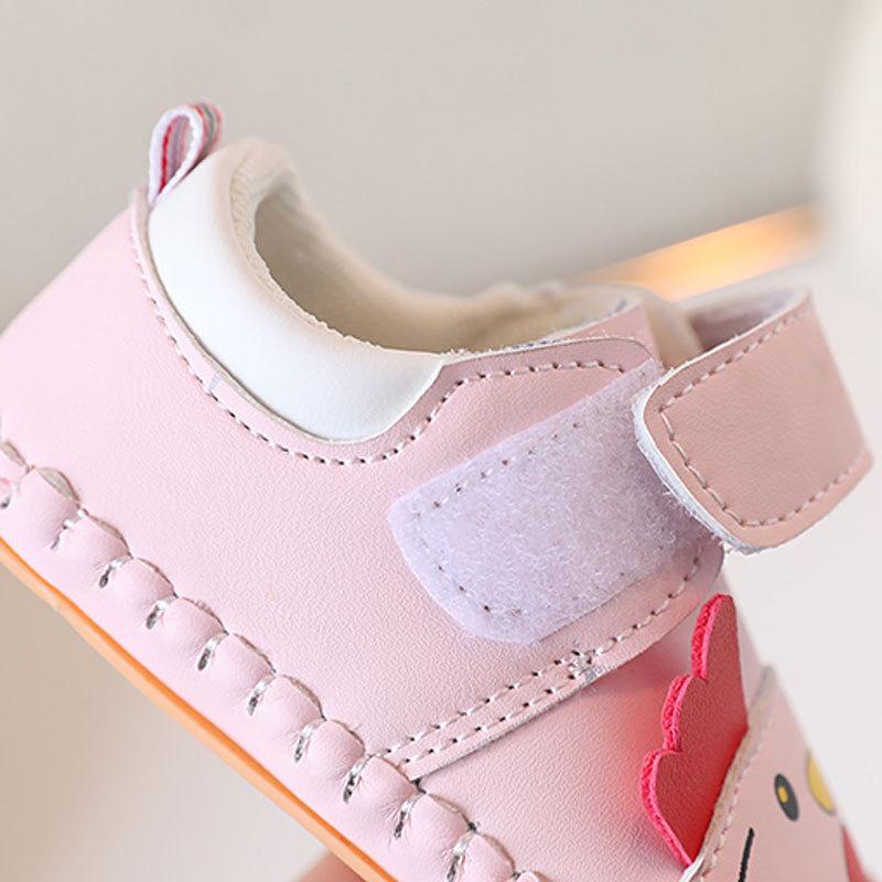 Baby Shoes Soft Sole 0-1 Years Old and A Half Spring and Autumn Baby Toddler Cartoon Shoes 3-15 Months Toddler Shoes