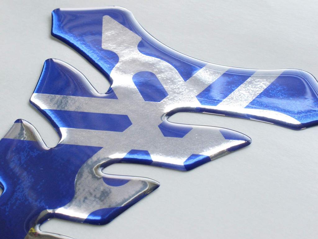 AxxL Custom Tank Pad YAMAHA Allzweckprodukt etc. TAYA-02-BLAU/C (Spiegelblau)