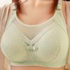 Large Size Thin Section of Anti-sagging Non-steel Ring Bra Lifting Breast Gathering Anti-glare Bra Back Underwear