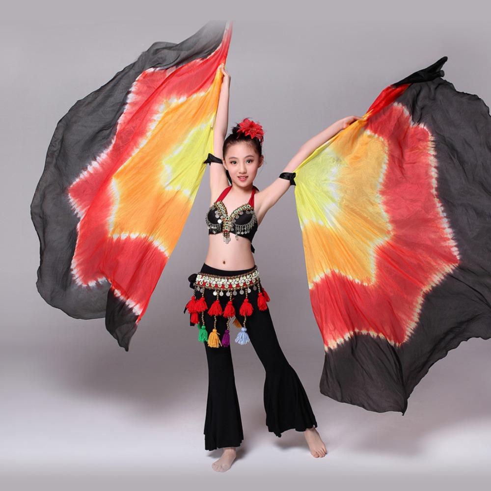 Multicolor Belly Dance Accessories Props Lightweight Colorful Scarves Flag Dance Props  Dance Party