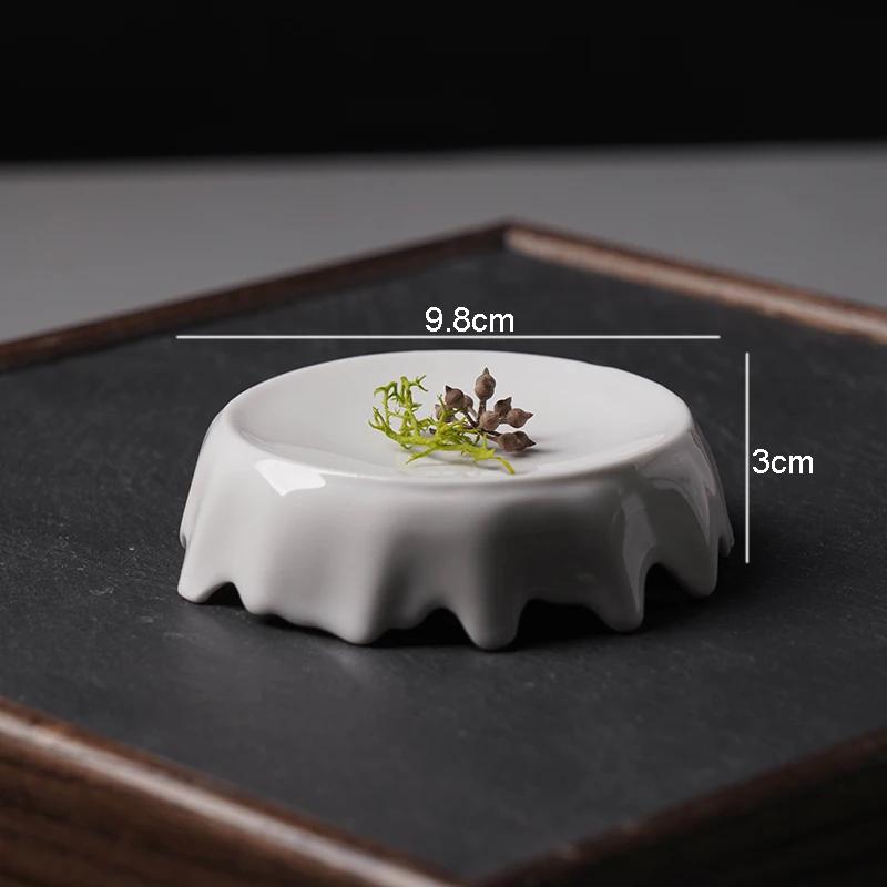 Restaurant Creative Irregular Heat Preservation Plate French Molecular Cooking Plate Dessert Dish Western Restaurant Butter Dish